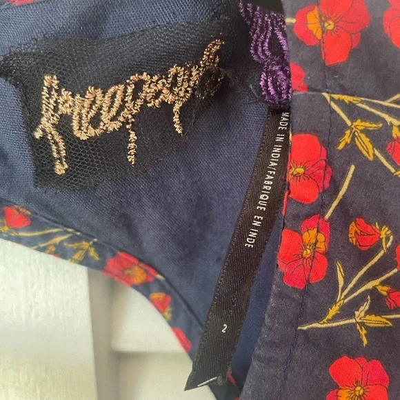 Free People floral Liberty dress, size 2 - Picture 5 of 12
